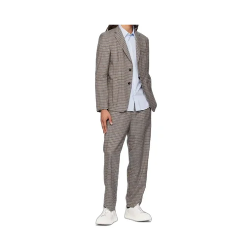 Checkered Suit Jacket