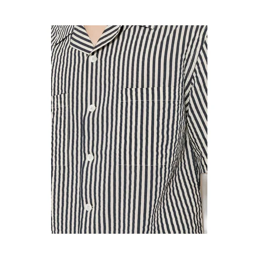 Striped Seersucker Shirt