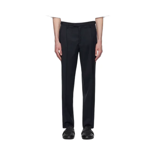 Straight-Leg Casual Pants
