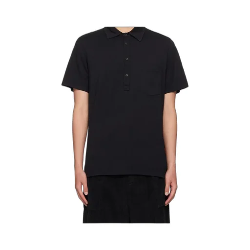 Short Sleeve Patch Pocket Polo Shirt