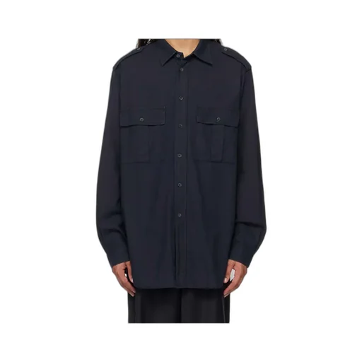 Button-Down Long-Sleeved Shirt