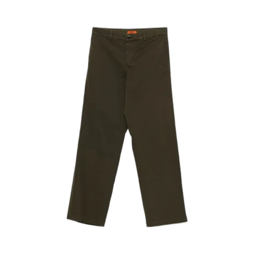 Button And Zipper Casual Pants