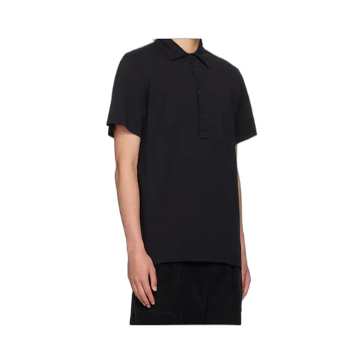 Short Sleeve Patch Pocket Polo Shirt