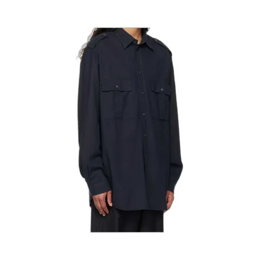 Button-Down Long-Sleeved Shirt
