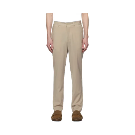 Half-Elastic Waist Casual Pants