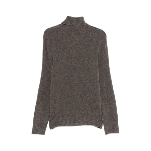 High-Necked Long-Sleeve Sweater