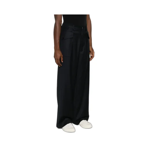 Caorloto Fan Wide-Leg Trousers