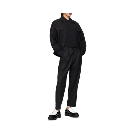 Belt-Loop Casual Pants