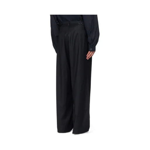 Caorloto Fan Wide-Leg Trousers
