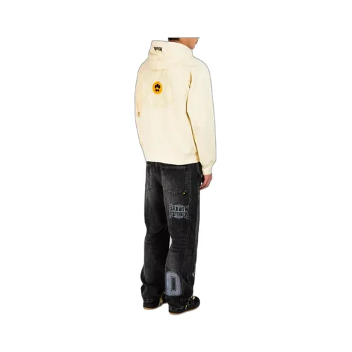 Graphic Embroidered Oversized Hoodie