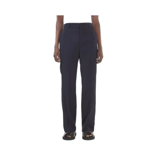 Belt-Loop Casual Pants