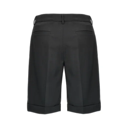 Scandola Tropical Turn-Up Hem Bermuda Shorts