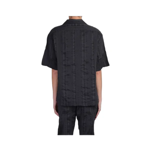 Short-Sleeved Striped Shirt