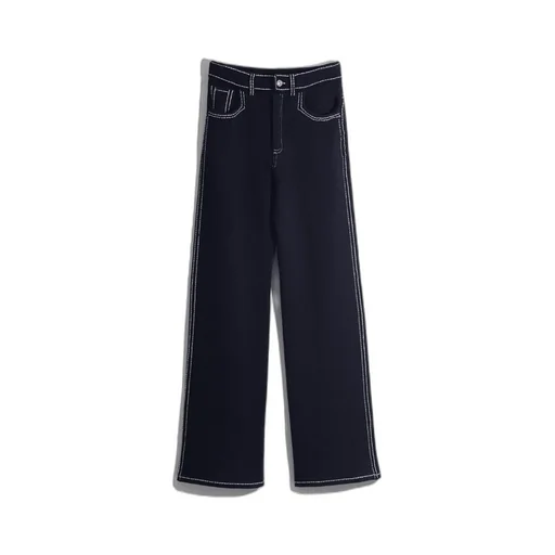High-Rise Wide-Leg Trousers