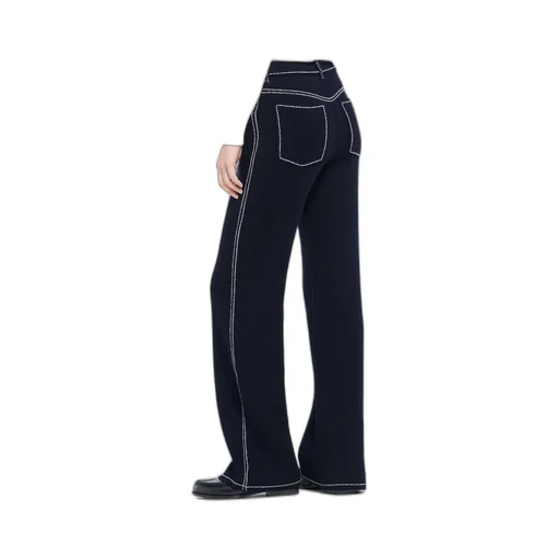 High-Rise Wide-Leg Trousers