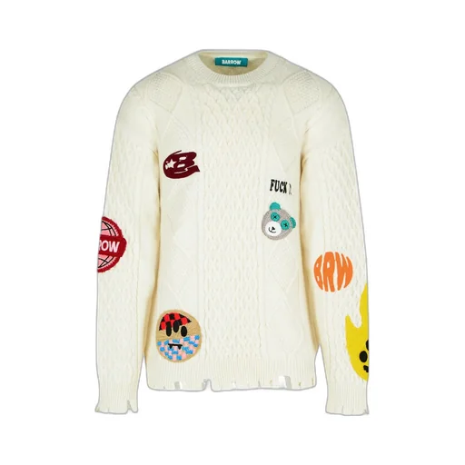 Embroidered Knit Sweater