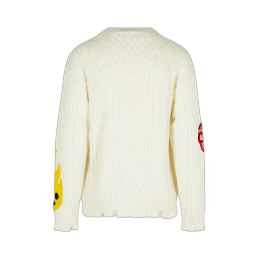 Embroidered Knit Sweater