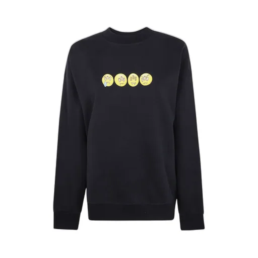 Emoticon-Print Sweatshirt