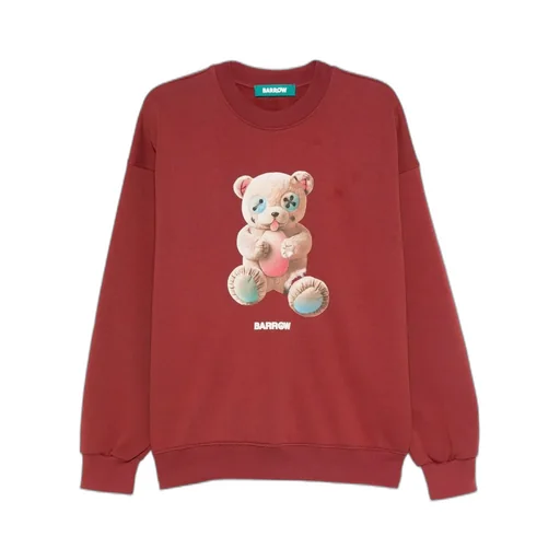 Crew Neck Printed Sweatshirt