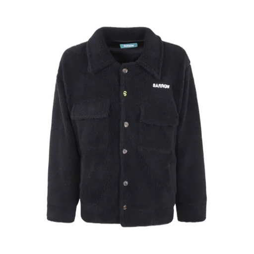 Teddy Print Shirt Jacket
