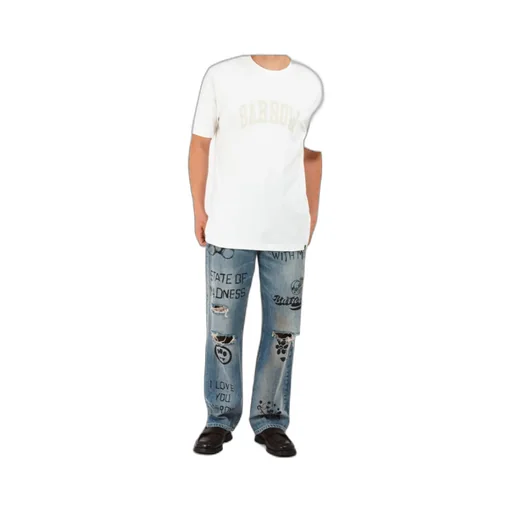 College Crewneck T-Shirt