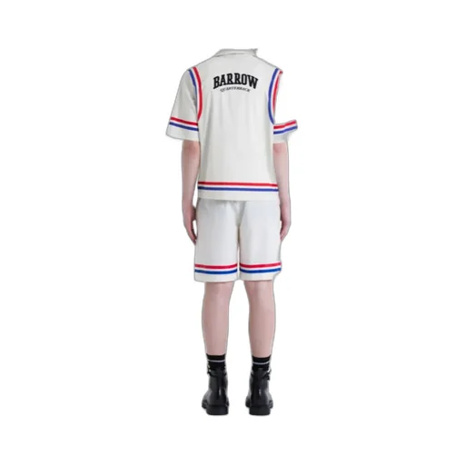 Logo Printed Knee-Length Shorts
