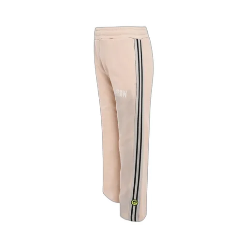 Logo-Print Trousers With Stripe Detailing