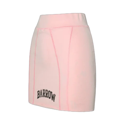 Logo Spliced Skirt