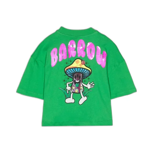 Logo-Print Cotton Crop Top