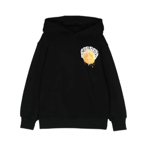 Kids Logo Printed Tag Detailed Hoodie