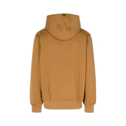 Logo Printed Long-Sleeved Hoodie