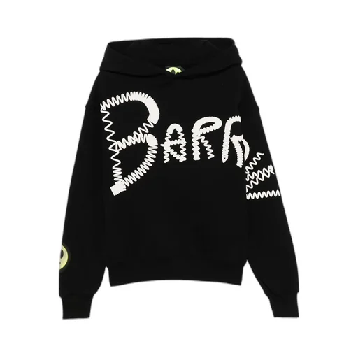 Raised-Logo Hoodie