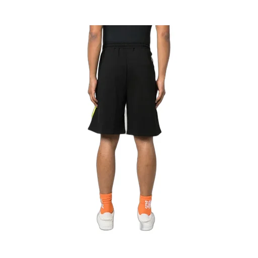 Logo Printed Straight Hem Shorts