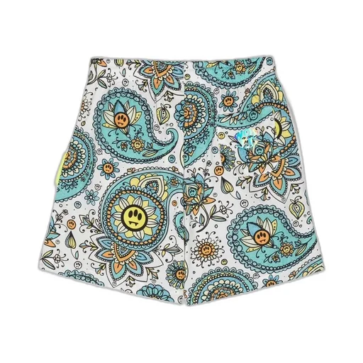 Paisley-Print Swim Shorts