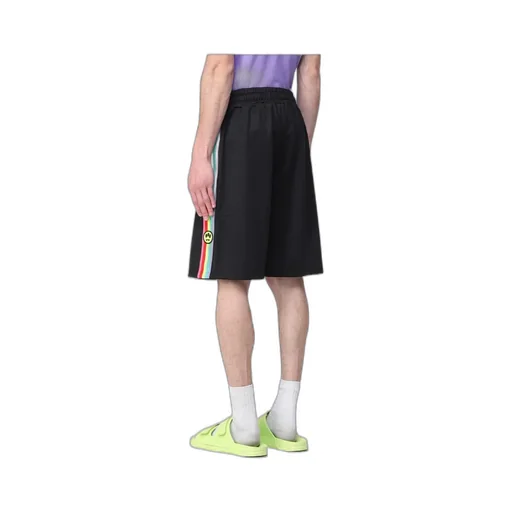 Logo Print Bermuda Shorts