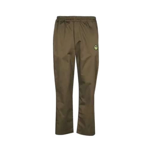 Elasticated-Waist Chino Trousers