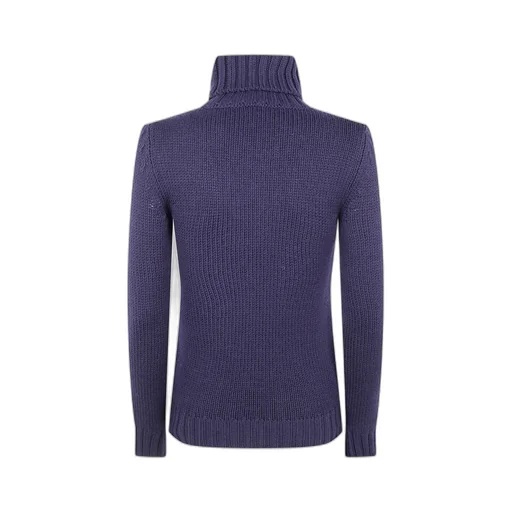 Roll-Neck Knitted Top