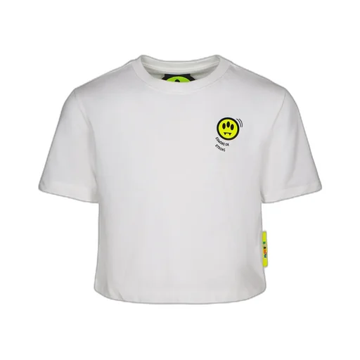 Smiley Face-Print T-Shirt