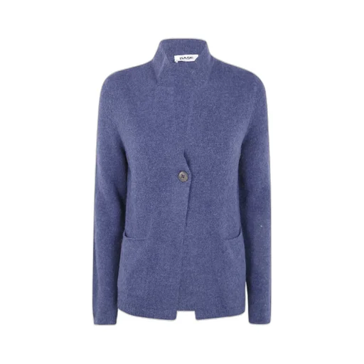 Single-Breasted Knitted Jacket
