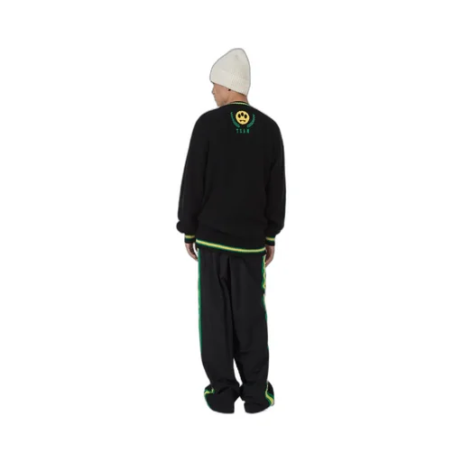 Logo Embroidery Knit Sweater