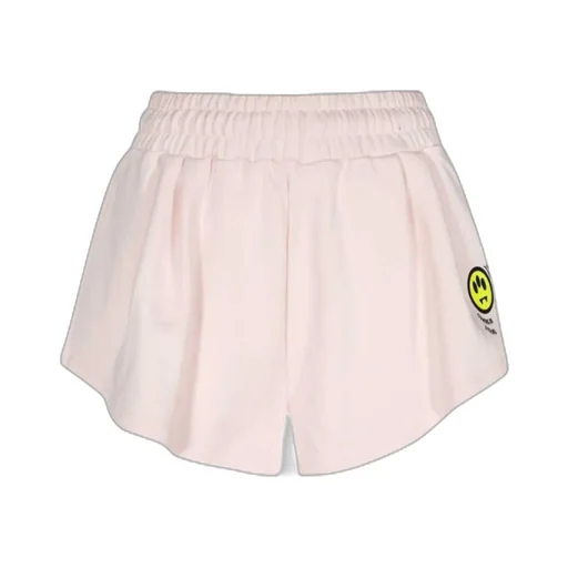 Logo Printed Pleated Shorts
