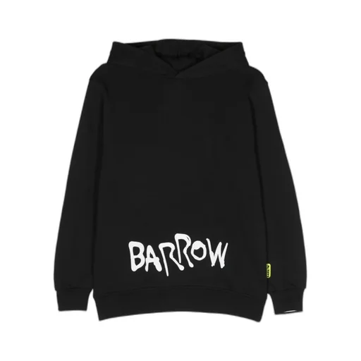 Bear-Print Cotton Hoodie