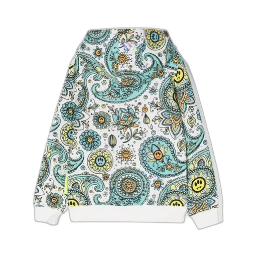 All-Over Graphic Print Hoodie