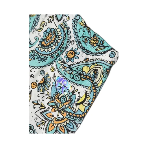 Paisley-Print Swim Shorts