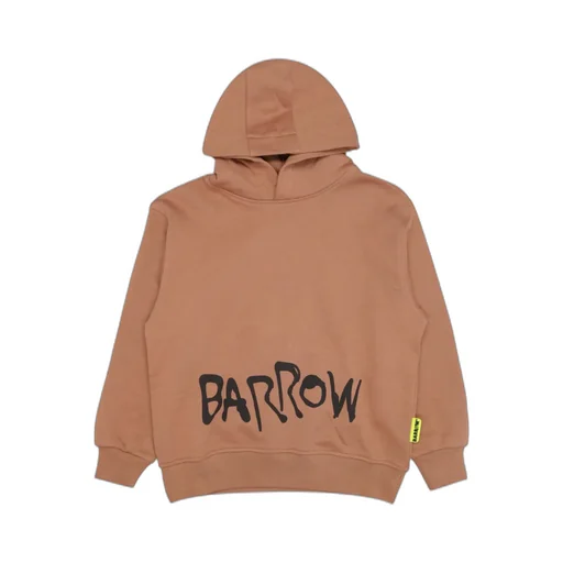 Bear-Print Cotton Hoodie