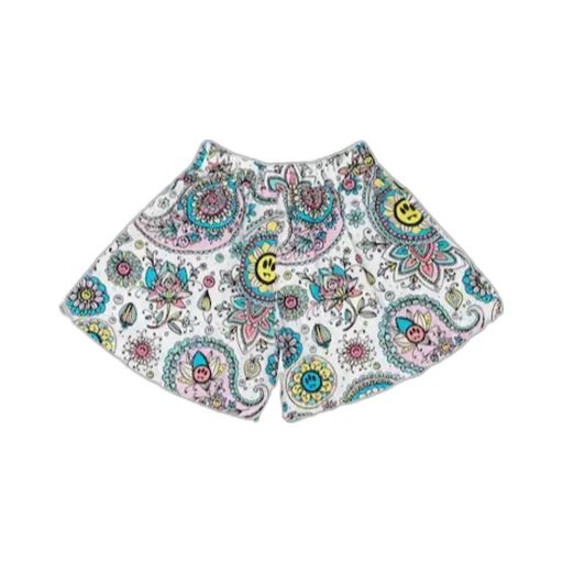 Paisley-Print Elasticated Shorts