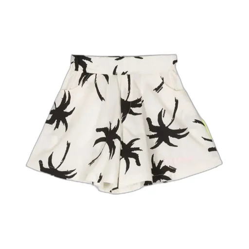 Patterned Elasticated Shorts
