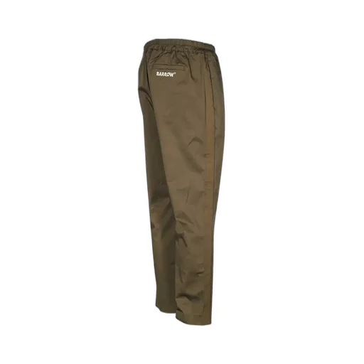 Elasticated-Waist Chino Trousers