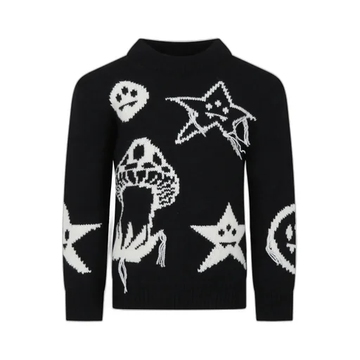 Stars Intarsia Knit Jumper