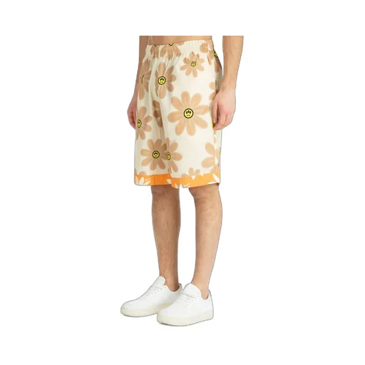 Floral Printed Elasticated Waistband Shorts